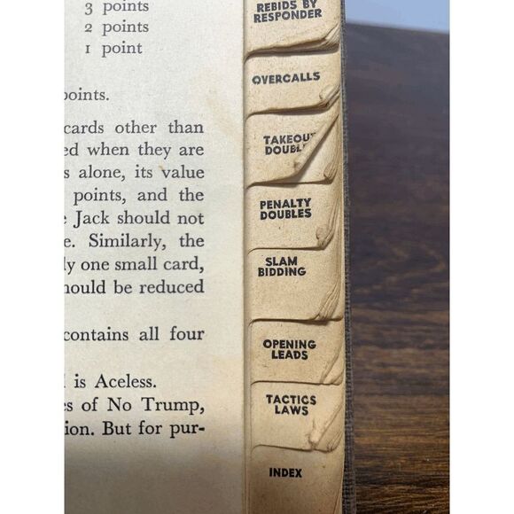 Contract Bridge in a Nutshell. Goren 1952 4.5x7.5" - Picture 10 of 11